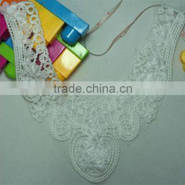 Chiffon Lace Accessory Bead Necklace Chiffon Cord Embroidery Lace Collar