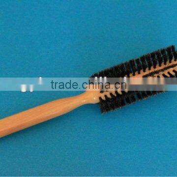 Wooden Hair Brush with Massage Function