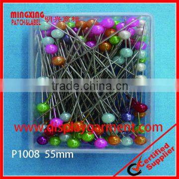 Pearl head pins