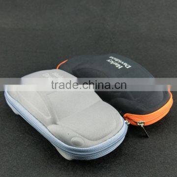 Cheap sunglass cases grey color car shape glass package eyeglass case