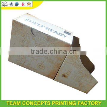 Custom paper clamshell packaging box