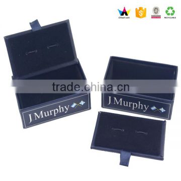 Wholesale New Design Custom Colorful Cufflink Box Manufacturer