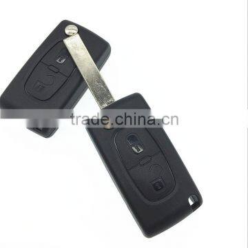 Citroen Old Type Car Key, 2 Buttons With Remote photo-2