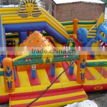 hot sale Inflatable theme Egypt fun city ,cheap amusement park game for kids