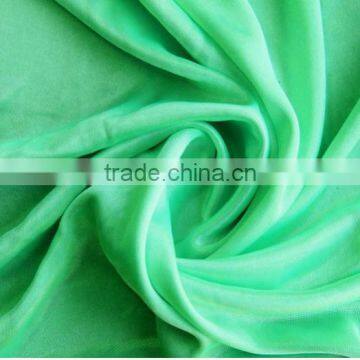 polyester spandex green plain fabric for swimwear