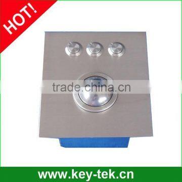 38mm Stainless Steel Waterproof Indsutrial Metal Trackball