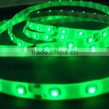 Green Color 3528 SMD 60leds/m IP65 Epoxy Resin 12C DC White PCB LED Strip Light