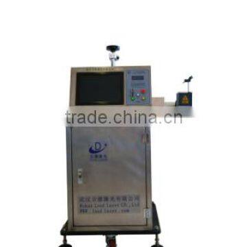 Composite membrane flying laser engraving and coding machine with new technology