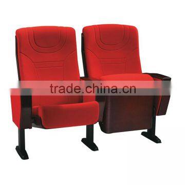 High Quality Comfortable Red Fabric Cinema Hall Chair