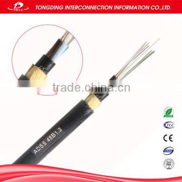 Aerial 24 core adss fiber cable