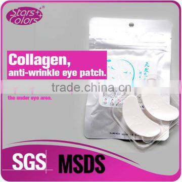 Accept OEM Lint Free Gel Under Eye Pads For Eyelash Extension