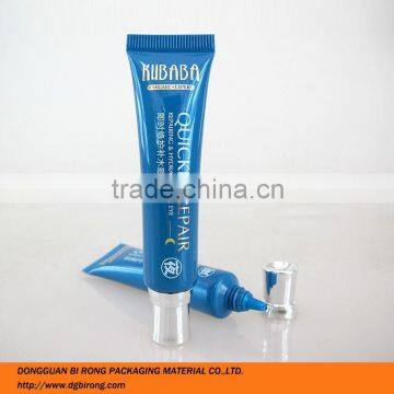 plastic cosmetic packaging tube for cream