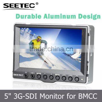 5" SDI hd field screen aluminum panel mirror image function histogram wholesale price lcd monitor