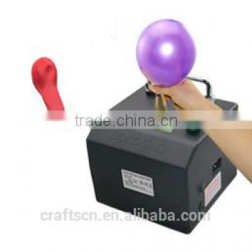 Electric balloon pump inflator for long balloons