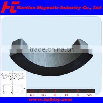 Tile magnetic motor magnets