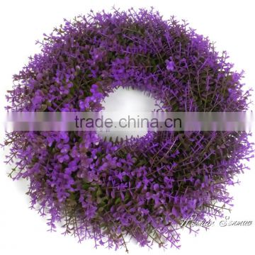 Handmade decorative simulation flower wall circle