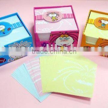 Beautiful and Colorful Memo Pad