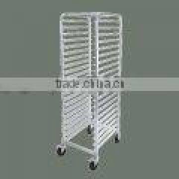 15 ties aluminum rotating baking pan rack