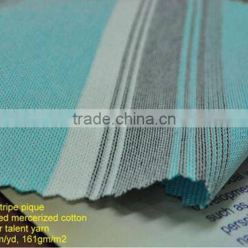 Cooling Polyester Mercerized Cotton Circular Knit Clothing Fabric photo-2