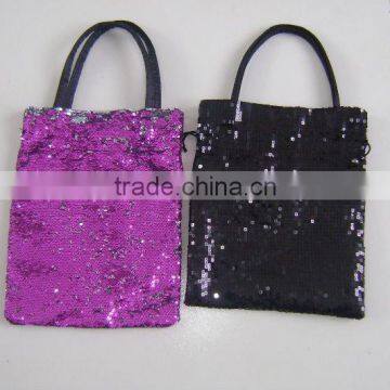 promotional satin lady cosmetic bag with 210D lining