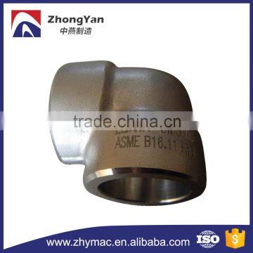 ASME B16.11 astm a105 s.w. 90 degree socket weld elbow                        
                                                Quality Choice