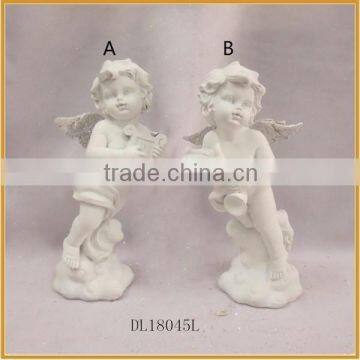 hotsale resin angel figurines for christmas decoration