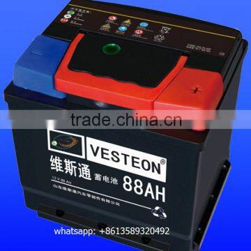 Cheap 12V Lead Acid Auto Car Battery 88AH