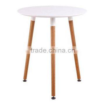 Round high table in wood, modern coffee shop tables, 60cm, 80cm, 100cm, 120cm round table