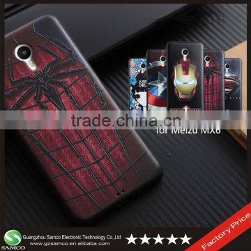 Samco Shockproof Soft Gel TPU Bumper Back Cell Phone Cover for Meizu MX6