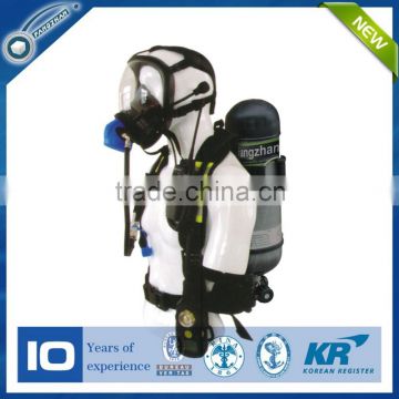 HUD electronic breathing apparatus compressed air scba