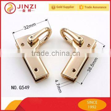 Guangzhou metal badge clips for hag accessories