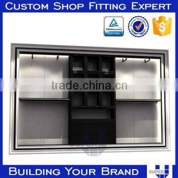 Shoe-store-design Wall Shoe Display Ideas Wooden Showcase photo-5