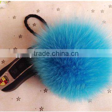 Genuine Fox Fur Ball / Fox Fur Accessory / Fox Fur Ball Charm