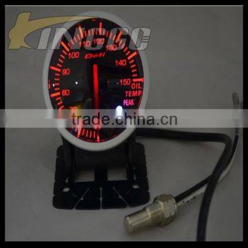 BF Series 60MM Auto Racing Gauge With White and Red Light