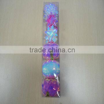 New Iridescent & Fancy Gift Ribbon And Bows Set Of Festivals&Party Supplies