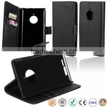 book style PU leather mobile phone case for Nokia lumia 830