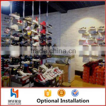 Huohua 2016 Hot Selling Saving Space Heavy Duty Aluminium Shoe Rack photo-5