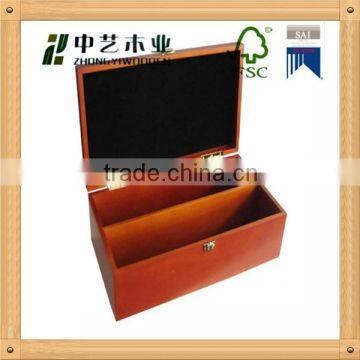 2016 high quality new design vintage anqitue wooden box for wine bottles wine gift boxes for sale