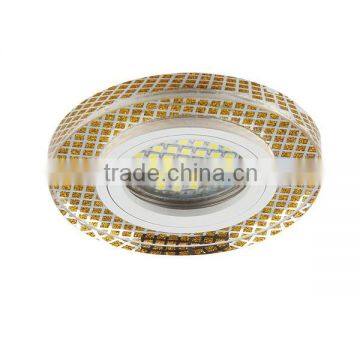 crystal patterned spotlight ceiling downlight side lighting house decoration lamp MR16 GU5.3 led light bulb