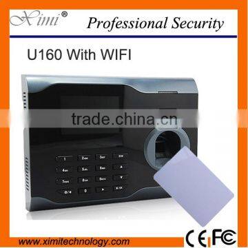 Biometric fingerprint recognition access control software time attendance