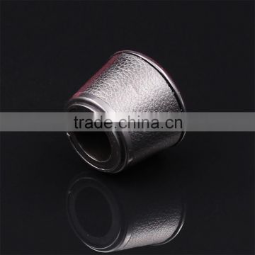 wholesale high quality luxury black plastic perfume lid