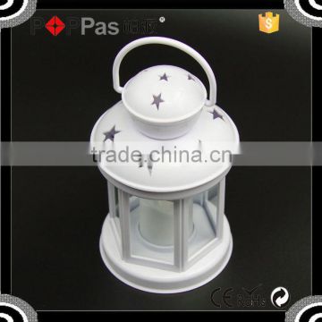 2015 Promotion Poppas BS10 Star Pantern Colorful Selection Hanging Led Candle wedding favors lantern