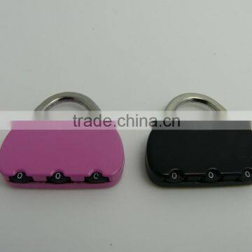 New 3 Dial Digit Combination Suitcase Luggage Metal Code Password Lock Padlock