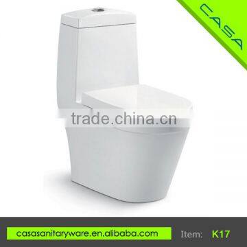 K17 Hospital new design siphonic one-piece prefabricated girl wc toilet