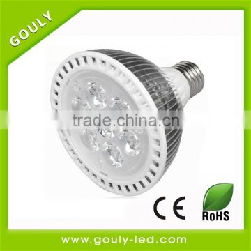 high power 7w led par lighting low price AC85-265V led par light par30