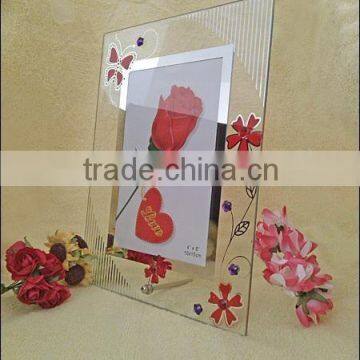 Realy Picture Beautiful Gift 8" Vertical Glass Photo Frame