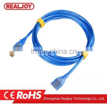 5m Dongguan Hi-speed a Male to a Female Transparent Extension Usb Cable photo-3