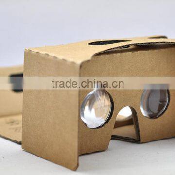Virtual Reality VR 3D Cardboard VR Google Card Board For Cellphone Glasses box
