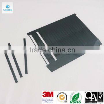 Self-adhesive Black plastic PET strip