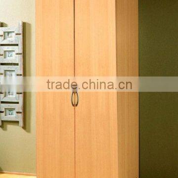 2 door kd Melamine wardrobe design